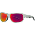 The Somox, Spine Tingler Silver/Red HDPV Mirror Polarised Lenses