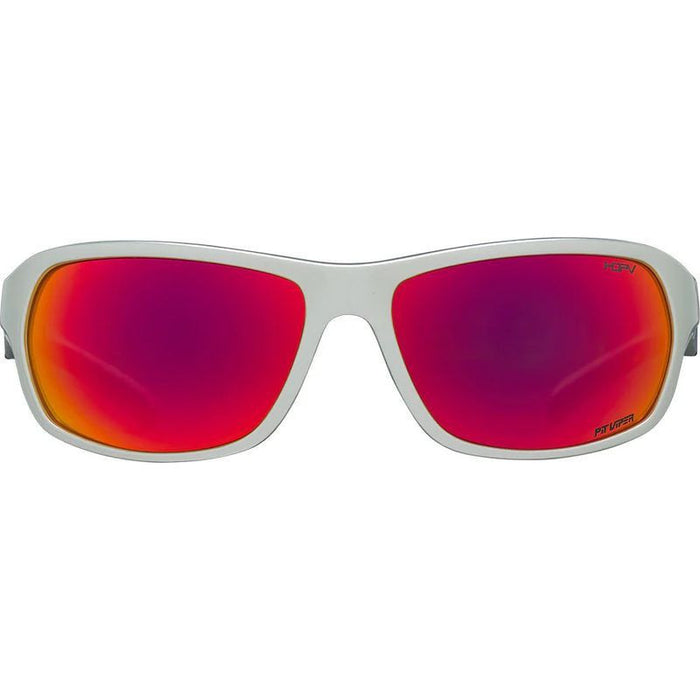 The Somox, Spine Tingler Silver/Red HDPV Mirror Polarised Lenses