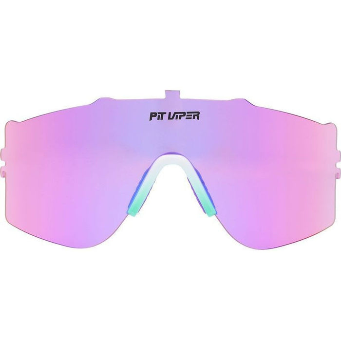 The Try Hards, Bonaire Breeze White Green/Blue Purple Mirror Lenses