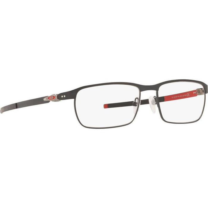 Tincup OX3184, Satin Light Steel/Clear Lenses