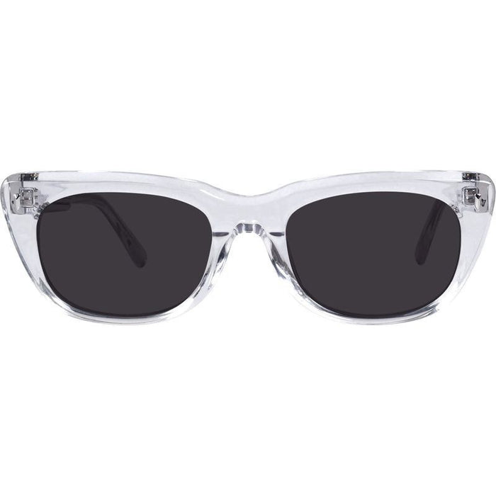 Tomahawk, Crystal with Silver Metal/Black Lenses