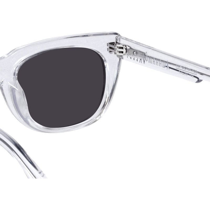 Tomahawk, Crystal with Silver Metal/Black Lenses
