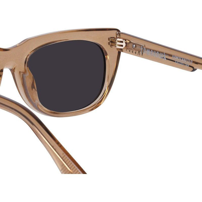 Tomahawk, Dark Champagne with Gold Metal/Black Lenses