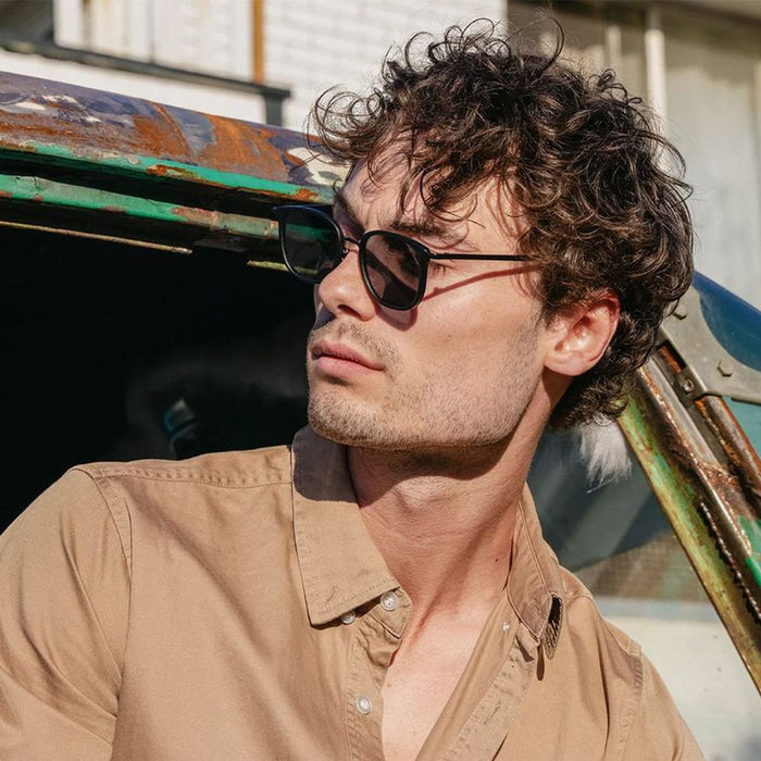 Tommy, Matte Black/Smoke Polarised Lenses