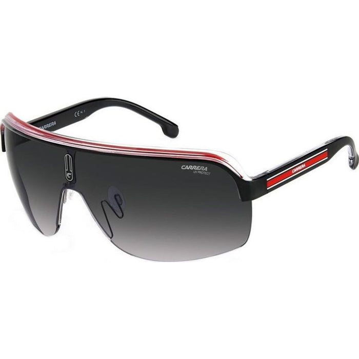 Top Car 1/N, Black and Red/Dark Grey Gradient Lenses