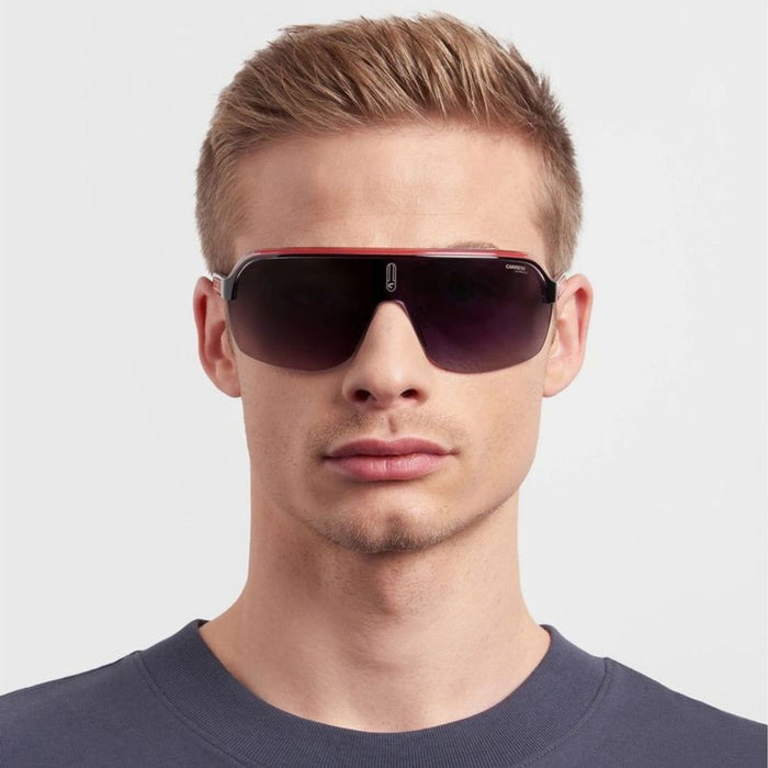 Top Car 1/N, Black and Red/Dark Grey Gradient Lenses