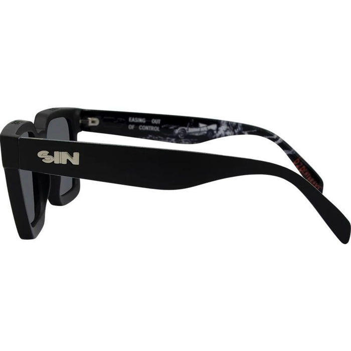 Top Shelf, Matte Black/Smoke Polarised Lenses