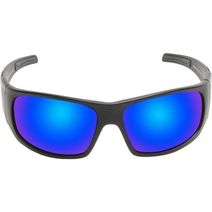 Tradie Safety RS5001, Matte Black/Blue Mirror Lenses