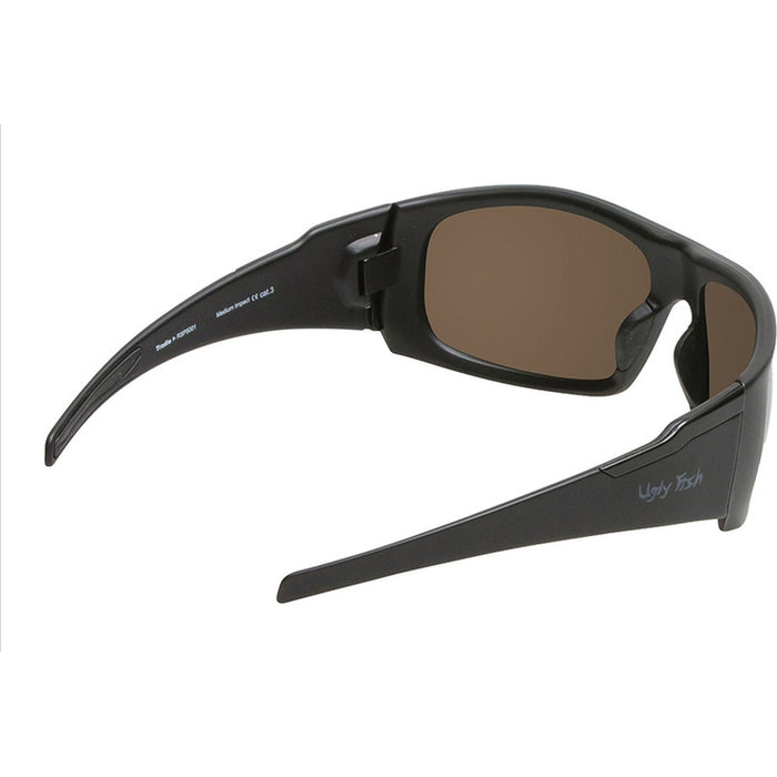 Tradie Safety RS5001, Matte Black/Brown Polarised Lenses