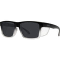 Tradie Safety, Matte Black Fade/Dark Grey Lenses