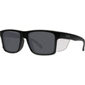 Tradie Safety, Matte Black/Grey Lenses