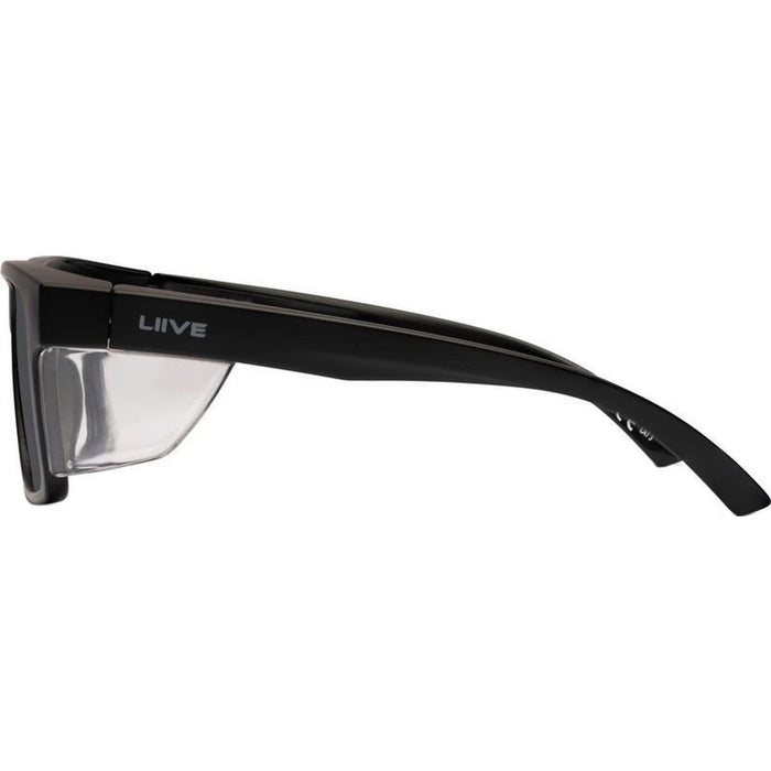 Tradie Safety, Matte Black/Grey Lenses