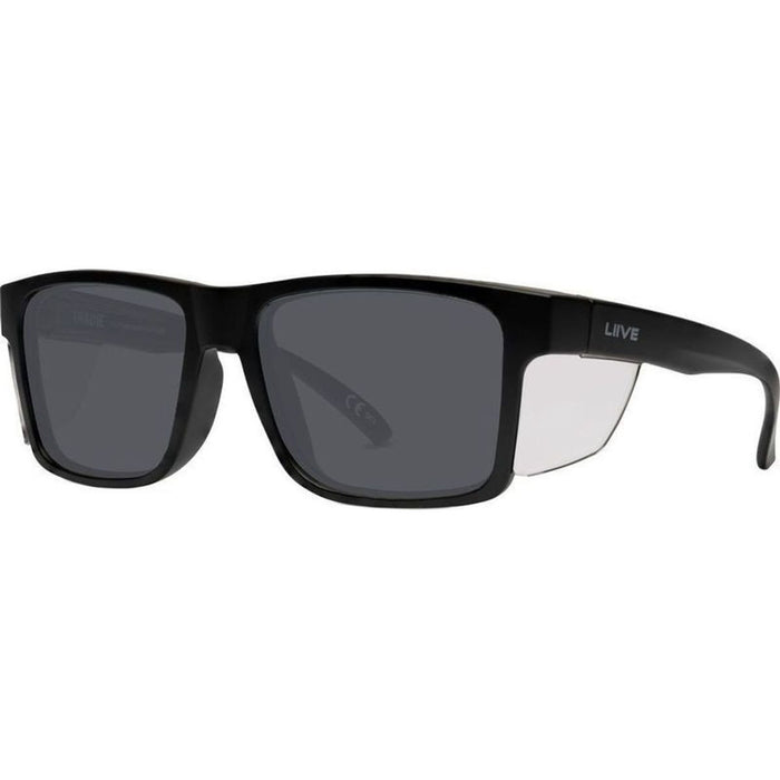 Tradie X Safety, Matte Black/Grey Polarised Lenses