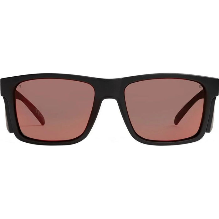 Tradie X Safety, Matte Black/Red Mirror Polarised Lenses