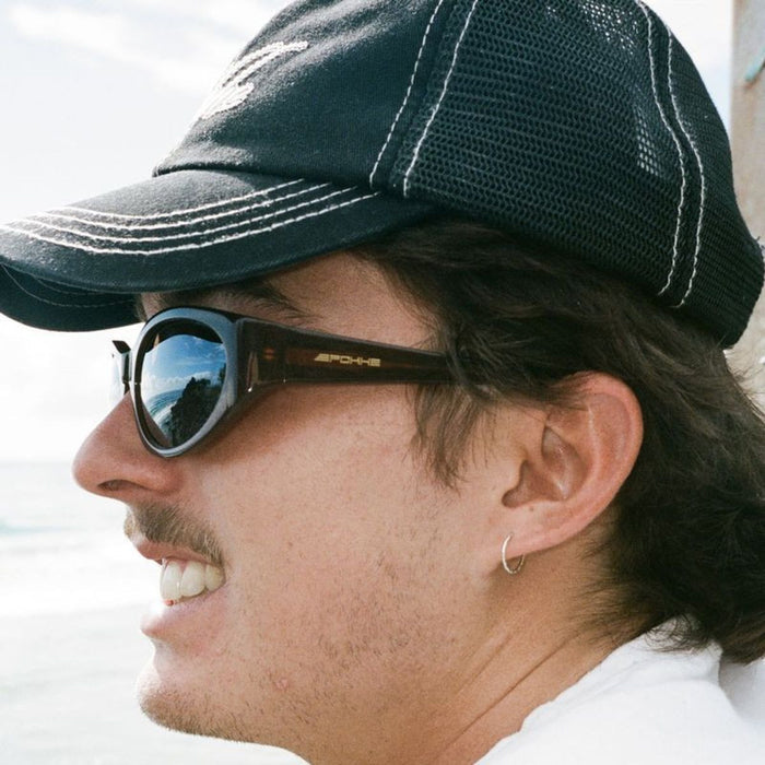 Trinity, Polished Rootbeer/Bronze Mirror Lenses