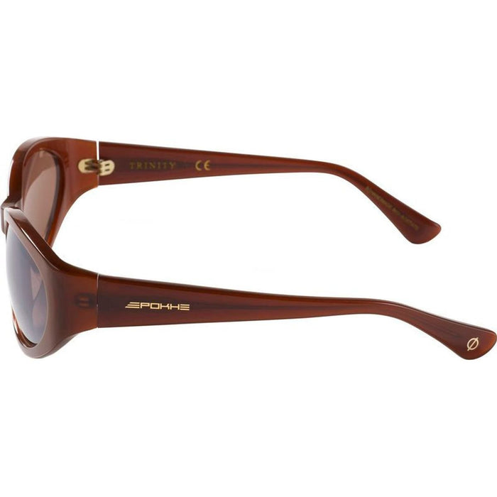 Trinity, Polished Rootbeer/Bronze Mirror Lenses