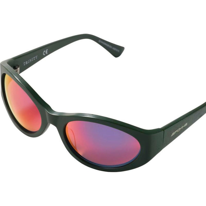 Trinity, Matte Forest/Red Mirror Lenses
