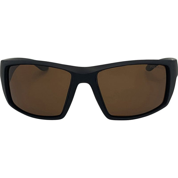 Tromso, Matte Black/Brown Polarised Lenses