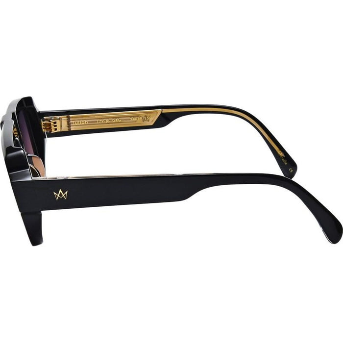 Tulloh, Black/Blue Gradient Lenses