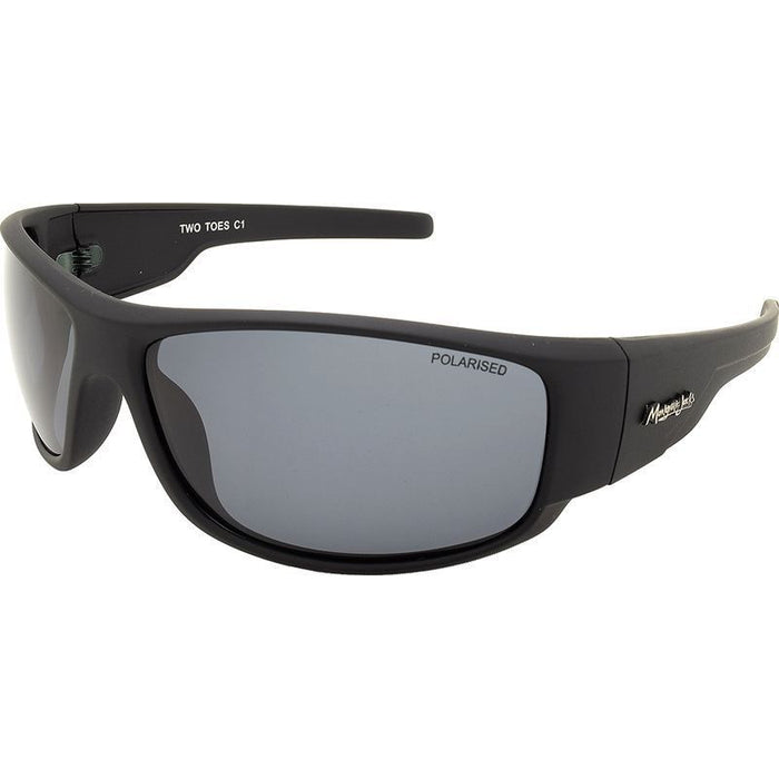 Two Toes, Matte Black/Smoke Polarised Lenses