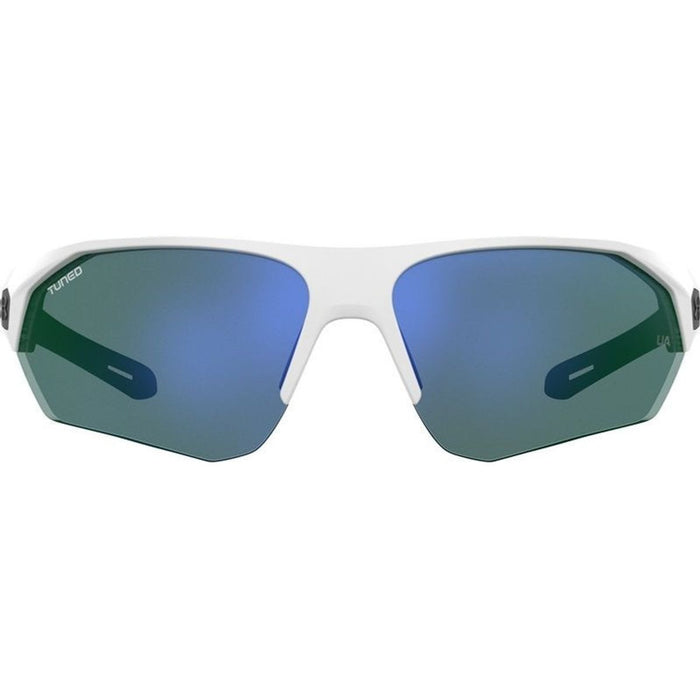 UA 0001/G/S, White and Black/Green Blue Mirror Lenses