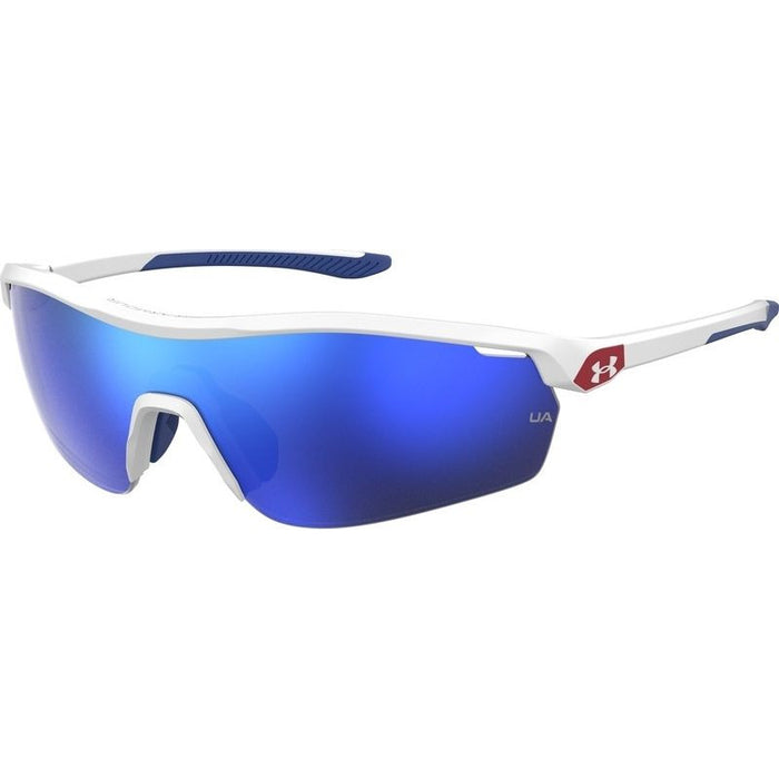 UA 7001/S Junior, Matte White/Blue Mirror Lenses