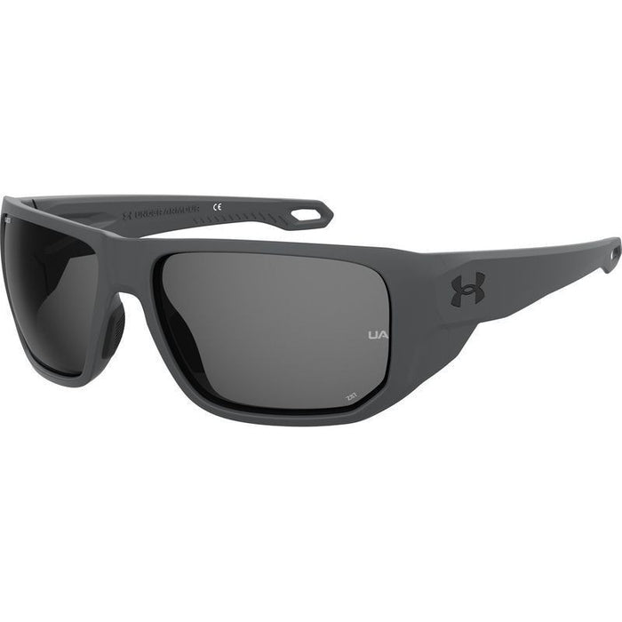 UA Attack 2, Matte Grey/Grey Polarised Lenses