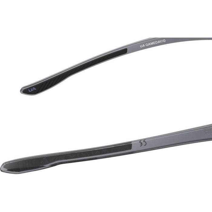 UA Gameday, Crystal Grey/Silver Mirror Lenses