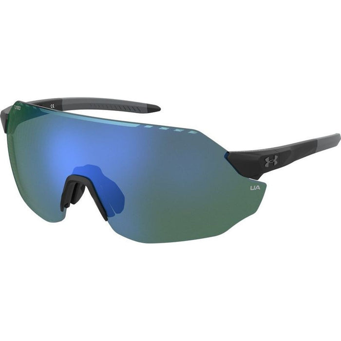 UA Halftime, Matte Black and Grey/Green Mirror Lenses