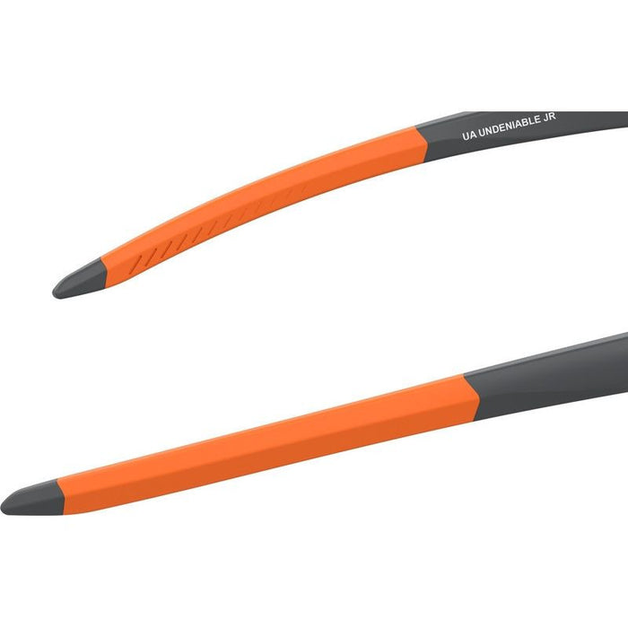 UA Halftime/F, Matte Grey and Orange/Orange Mirror Lenses
