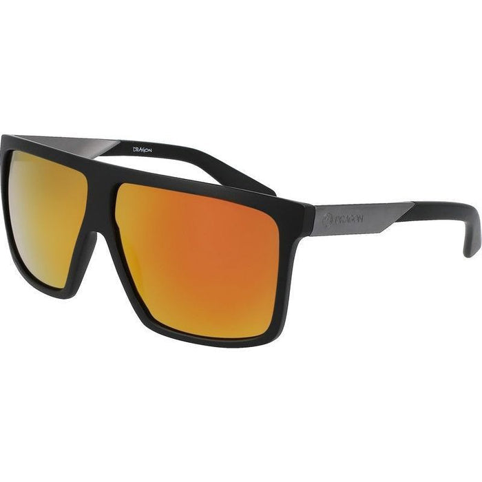 Ultra, Matte Black/Red LL Ionised Lenses