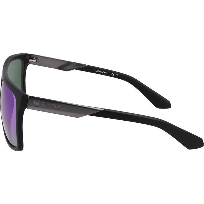 Ultra, Matte Black/Green Ionised LL Polarised Lenses