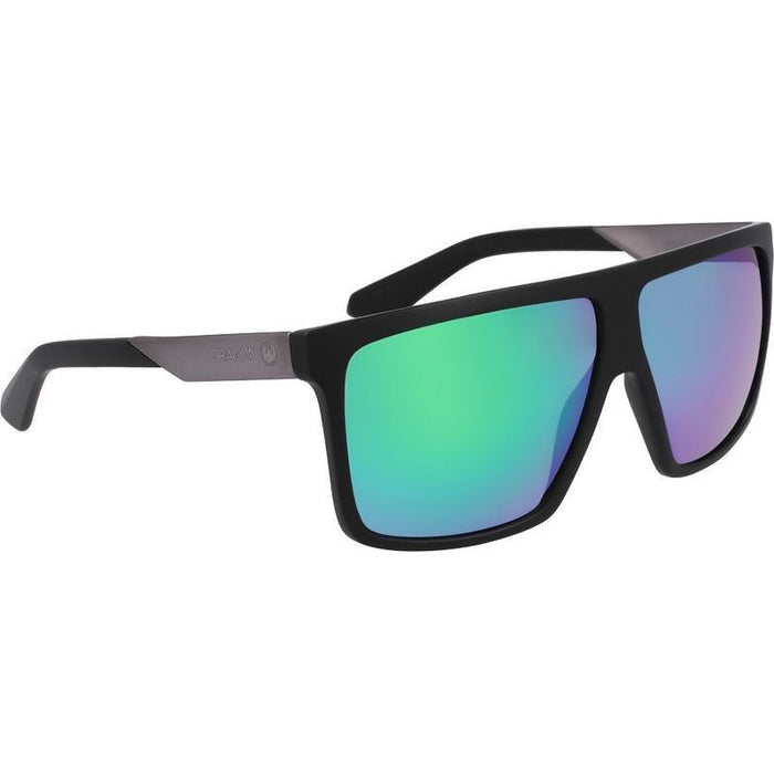 Ultra, Matte Black/Green Ionised LL Polarised Lenses