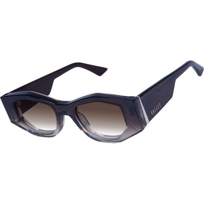 Valiant, Smoky Quartz with Gunmetal Trim/Brown Gradient Lenses