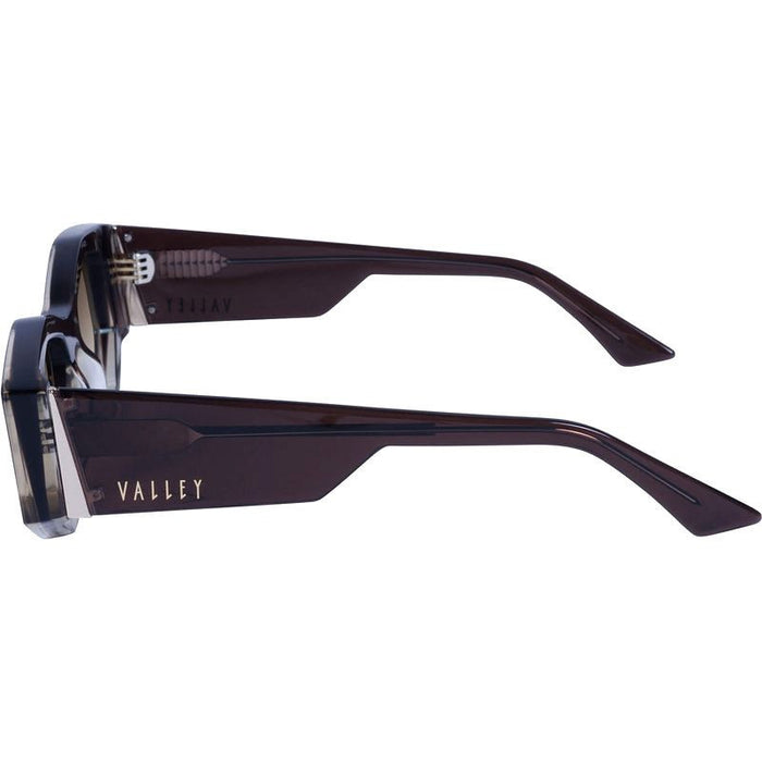 Valiant, Smoky Quartz with Gunmetal Trim/Brown Gradient Lenses