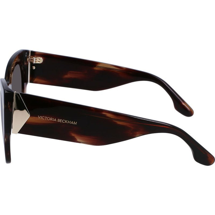 VB652S, Dark Brown Horn/Grey Gradient Lenses