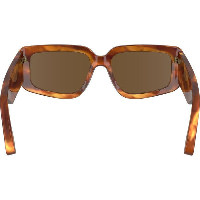 VB670S, Striped Blonde Havana/Brown Lenses