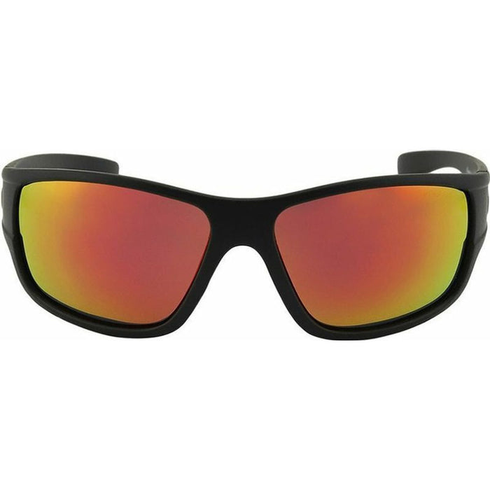 Vendetta, Matte Black/Red Mirror Polarised Lenses