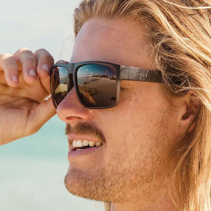 Vendetta, Matte Brown Translucent Streak/Brown Polarised Lenses