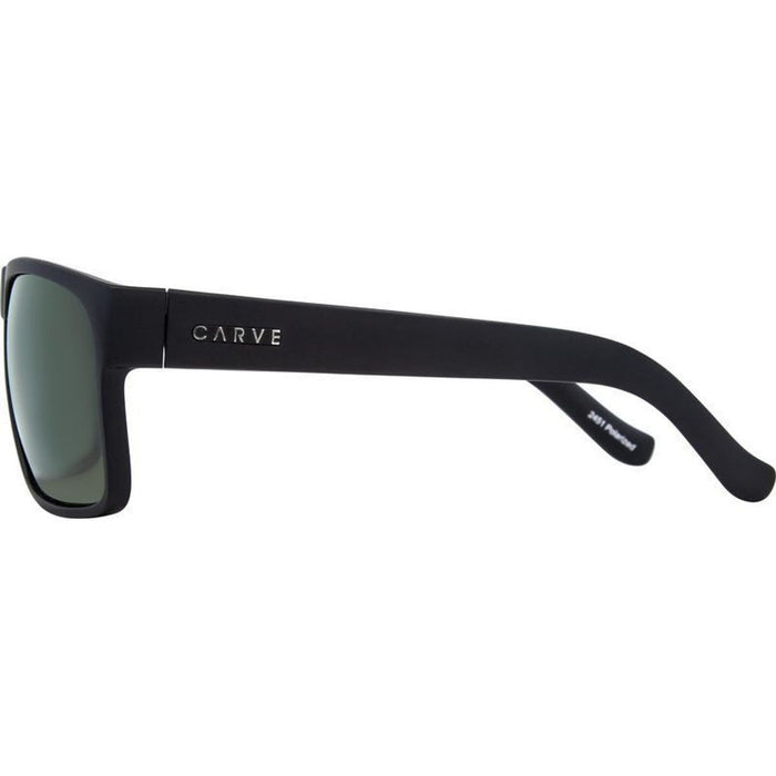 Vendetta, Matte Black/Green Polarised Lenses