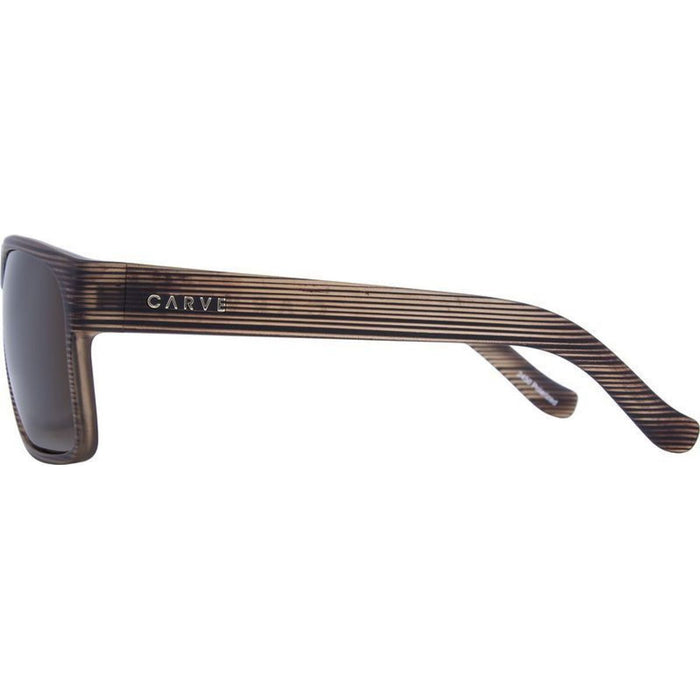Vendetta, Matte Brown Translucent Streak/Brown Polarised Lenses