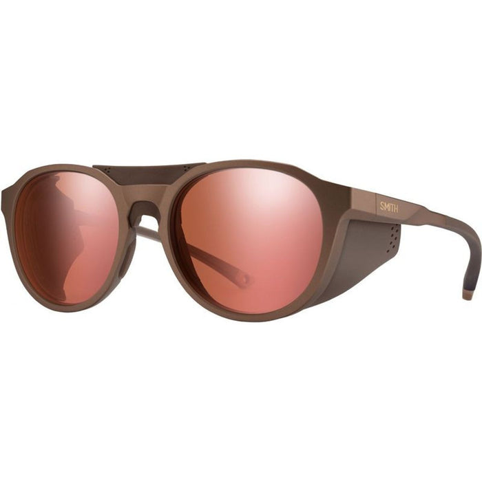 Venture, Matte Gold Dust/Chromapop Glacier Photochromic Rose Gold Mirror Lenses