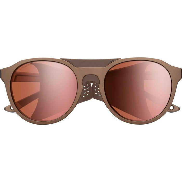 Venture, Matte Gold Dust/Chromapop Glacier Photochromic Rose Gold Mirror Lenses