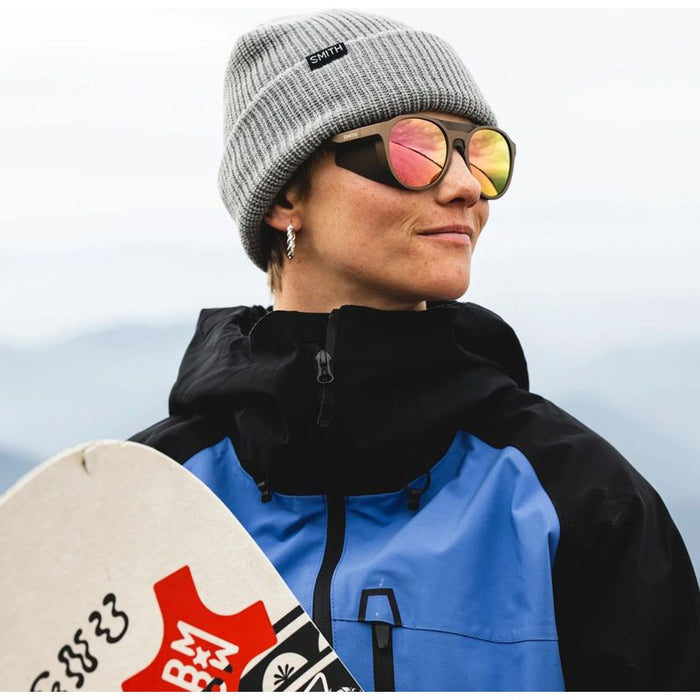Venture, Matte Gold Dust/Chromapop Glacier Photochromic Rose Gold Mirror Lenses