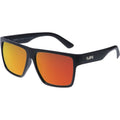 Vespa II, Matte Black/Red Flash Mirror Polarised Lenses