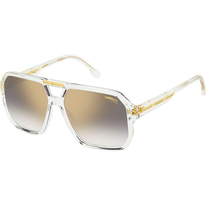 Victory C 01/S, Crystal/Grey Gold Mirror Lenses