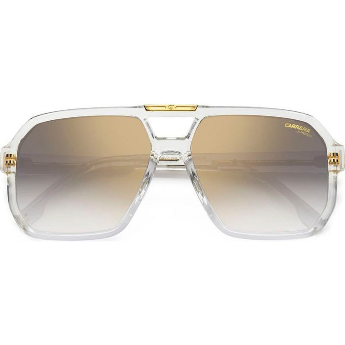 Victory C 01/S, Crystal/Grey Gold Mirror Lenses