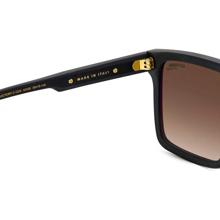 Victory C 03/S, Matte Black/Brown Gradient Lenses