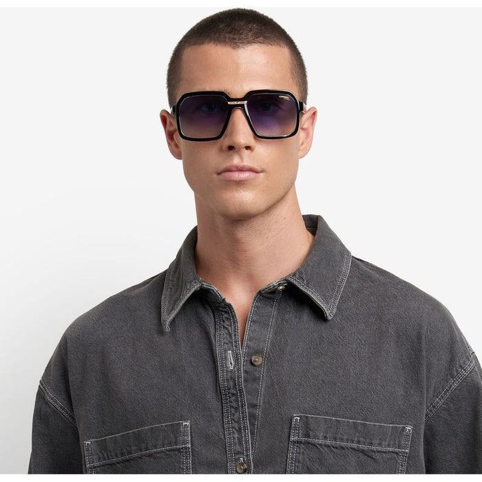 Victory C 08/S, Crystal Black/Dark Blue Gradient Lenses