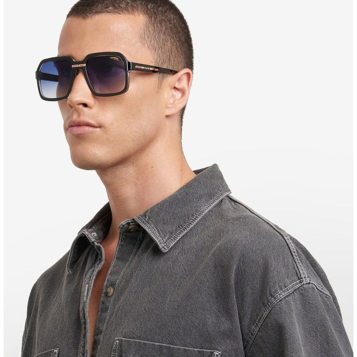 Victory C 08/S, Crystal Black/Dark Blue Gradient Lenses